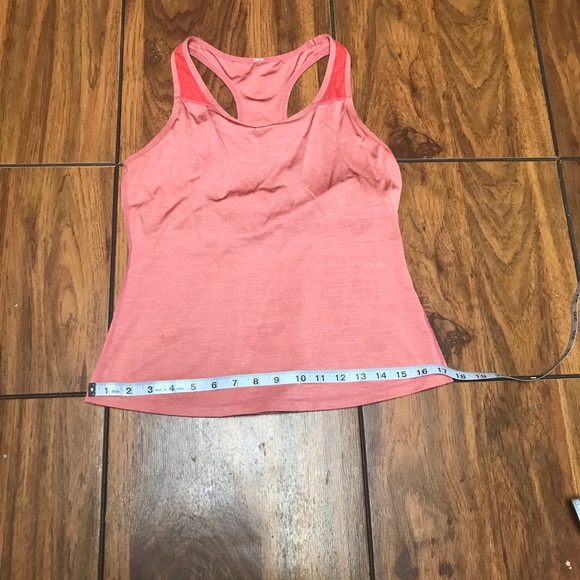 Lululemon Cool Racerback orange Material Luxtreme Size None - Picture 5 of 12
